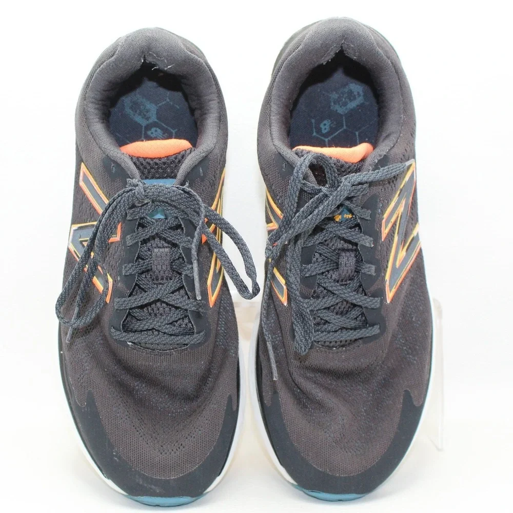New Balance Fresh Foam 680v7 Mens Running Shoes Black Orange M680CK7 Size 10 4E